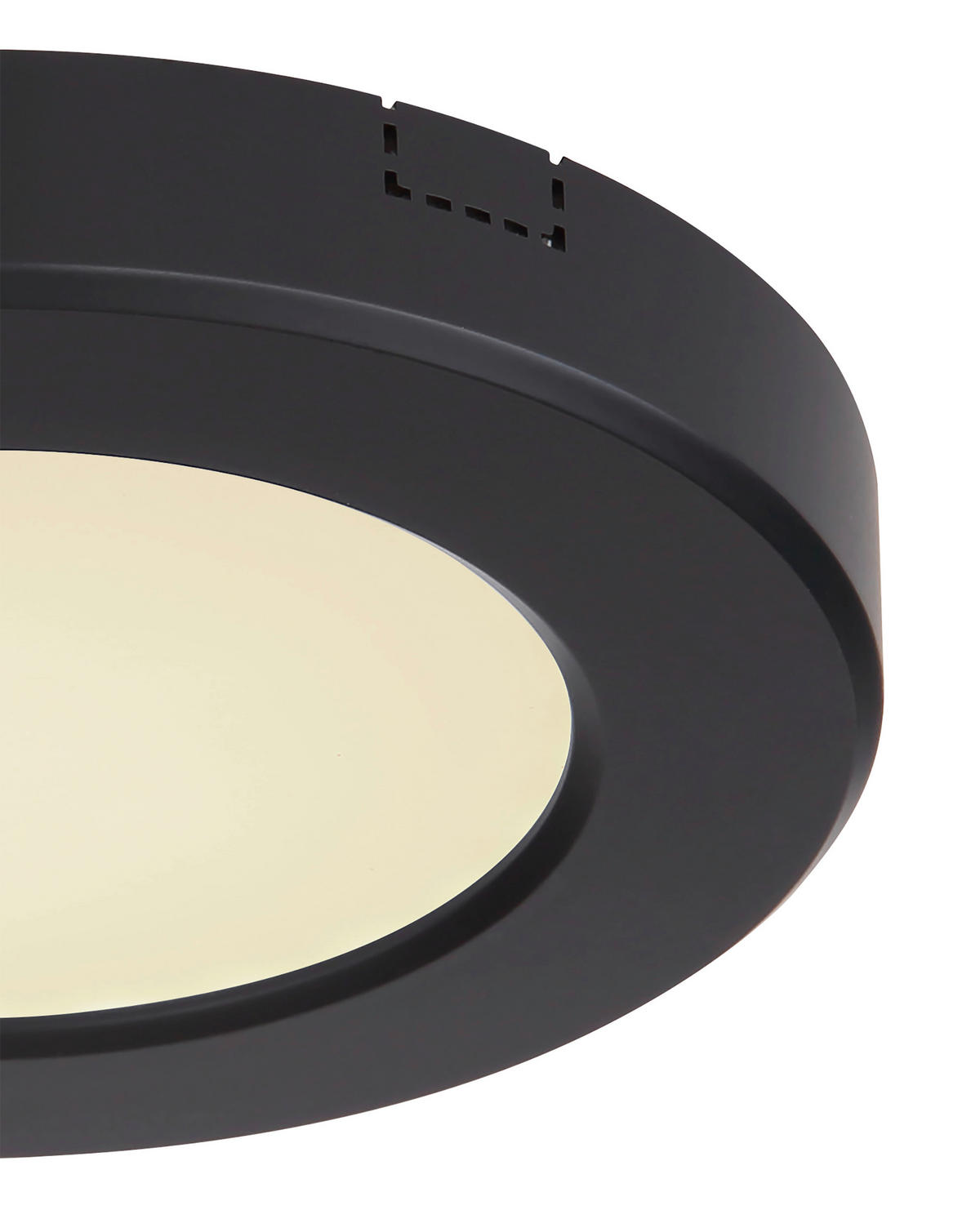 LED-DECKENLEUCHTE 6 W  12,6/1,8 cm    - Weiss/Opal, Basics, Kunststoff (12,6/1,8cm) - Globo