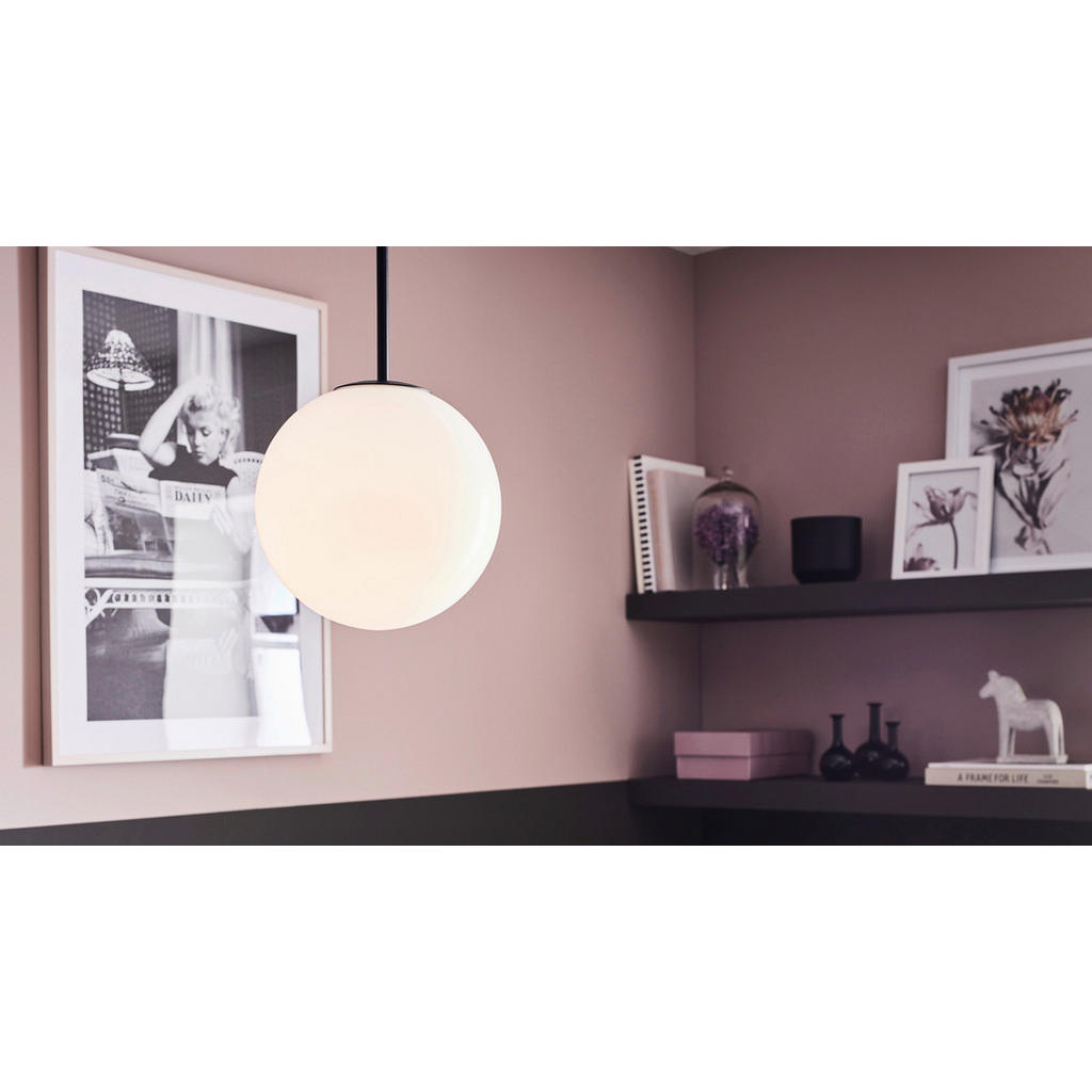 Thumbnail - Markslöjd Hängeleuchte Dione, Weiß, Metall, Glas, Kugel,Kugel, 25x47x25 cm, höhenverstellbar, Lampen & Leuchten, Innenbe...