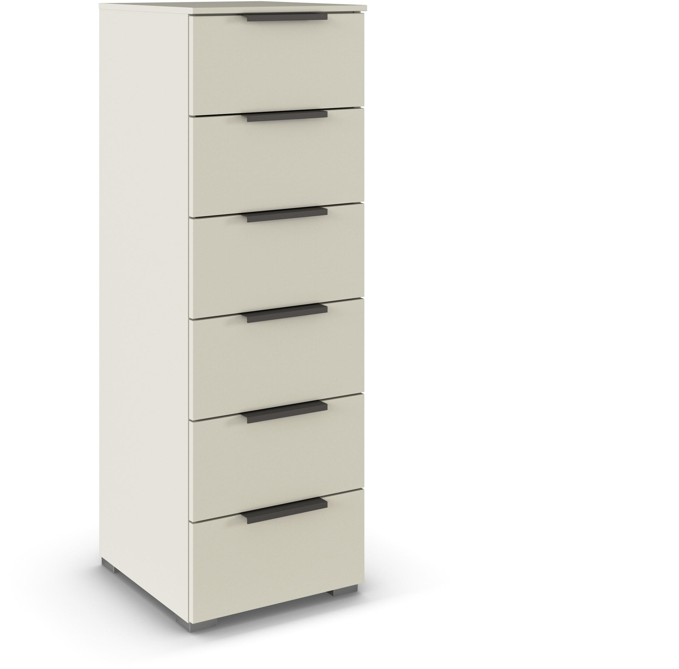 KOMMODE 40/119/42 cm  in Champagner  - Champagner/Graphitfarben, Trend, Holzwerkstoff/Metall (40/119/42cm) - Novel