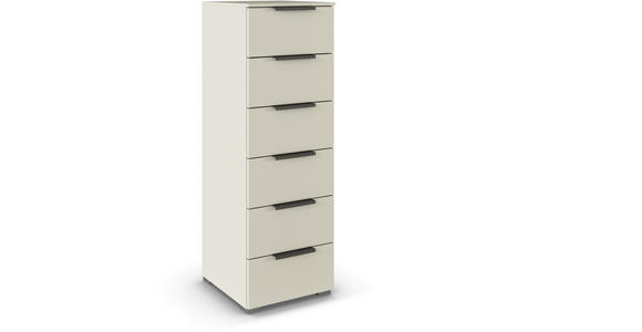 KOMMODE 40/119/42 cm in Champagner - Champagner/Graphitfarben, Trend, Holzwerkstoff/Metall (40/119/42cm) - Novel