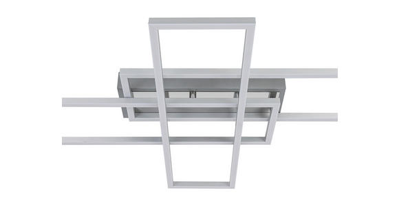 LED-DECKENLEUCHTE 82,5/55/8 cm - Chromfarben/Silberfarben, Basics, Kunststoff/Metall (82,5/55/8cm) - Novel