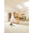 GITTERBETT Yunai 144,6/78/83,5 cm - Eichefarben/Anthrazit, Trend, Holzwerkstoff/Metall (144,6/78/83,5cm) - My Baby Lou