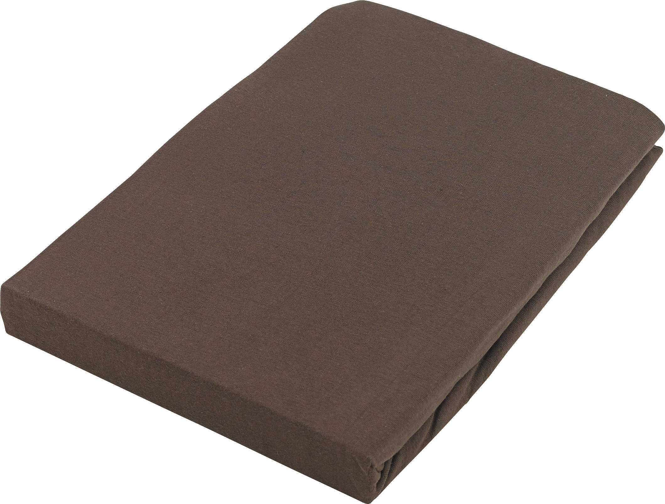 Esposa ELASTICKÉ PROSTĚRADLO, žerzej, hnědá, 150/200 cm