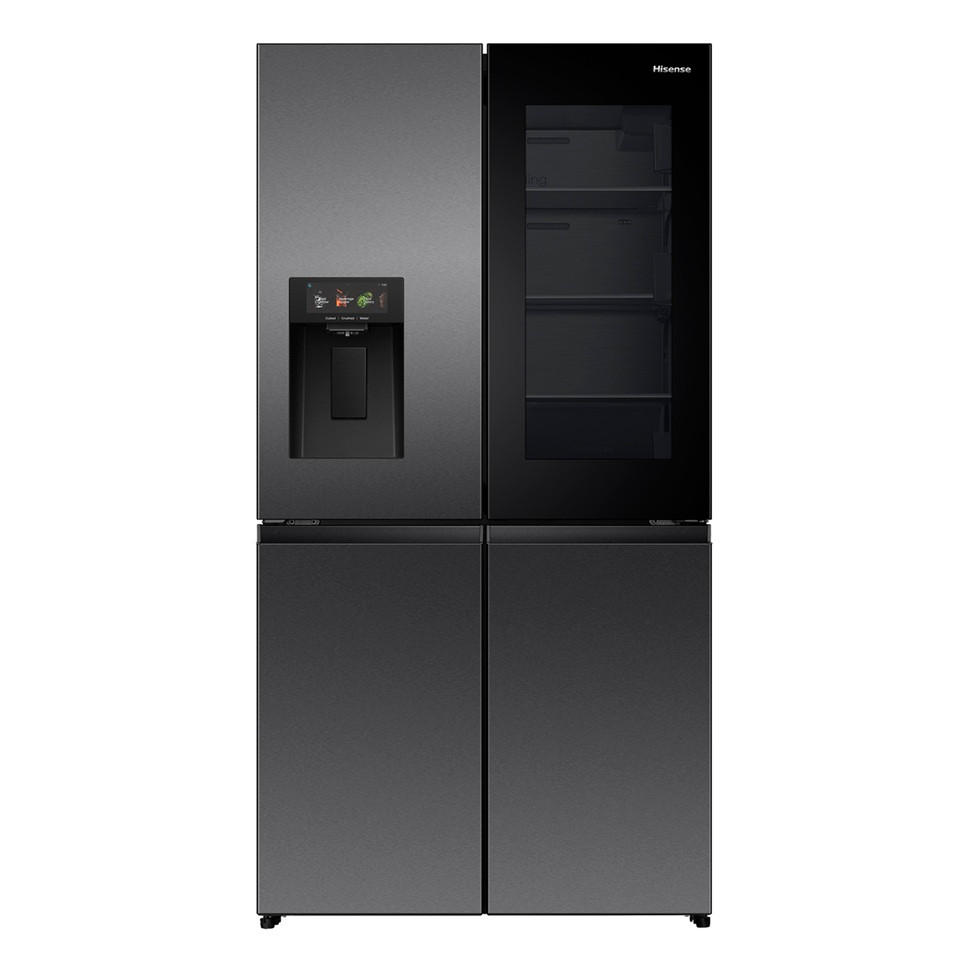 Hisense French-Door Schwarz 91.4x179x73 cm