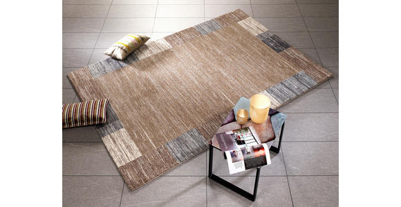 WEBTEPPICH Braun, Beige  - Beige/Braun, Design, Textil (200/250cm) - Novel