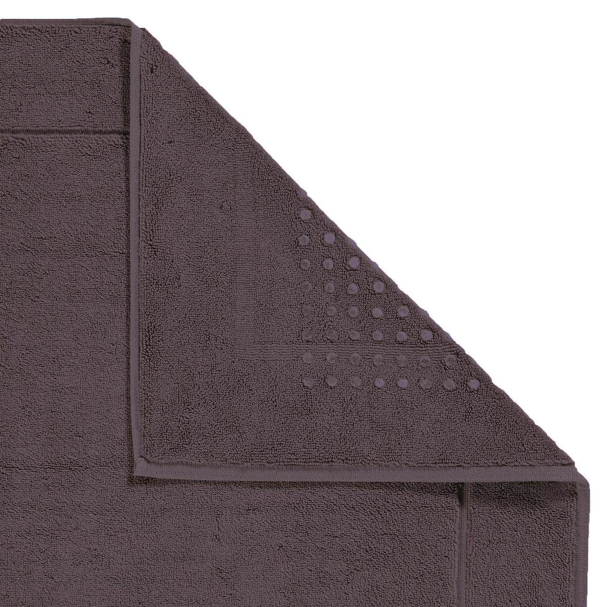 KOUPELNOVÁ PŘEDLOŽKA, 70/120 cm - lilková, Basics, textil/plast (70/120cm) - Aquanova