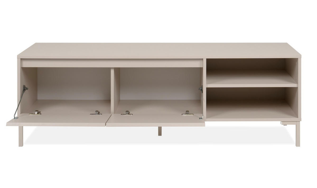 TV-ELEMENT  - Kaschmir, Design, Holzwerkstoff/Metall (150/49/40cm) - MID.YOU