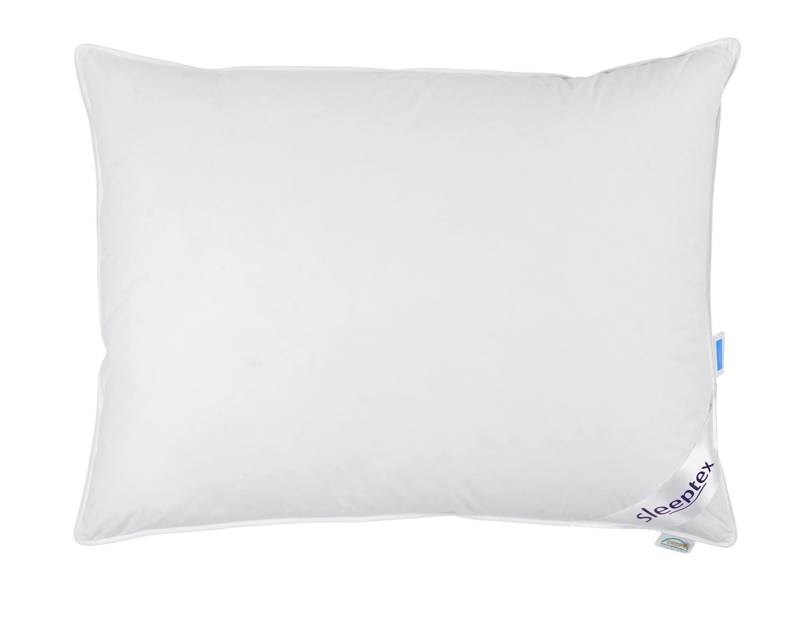 3-KOMOROVÝ VANKÚŠ, 70/90 cm - biela, Basics, textil (70/90cm) - Sleeptex