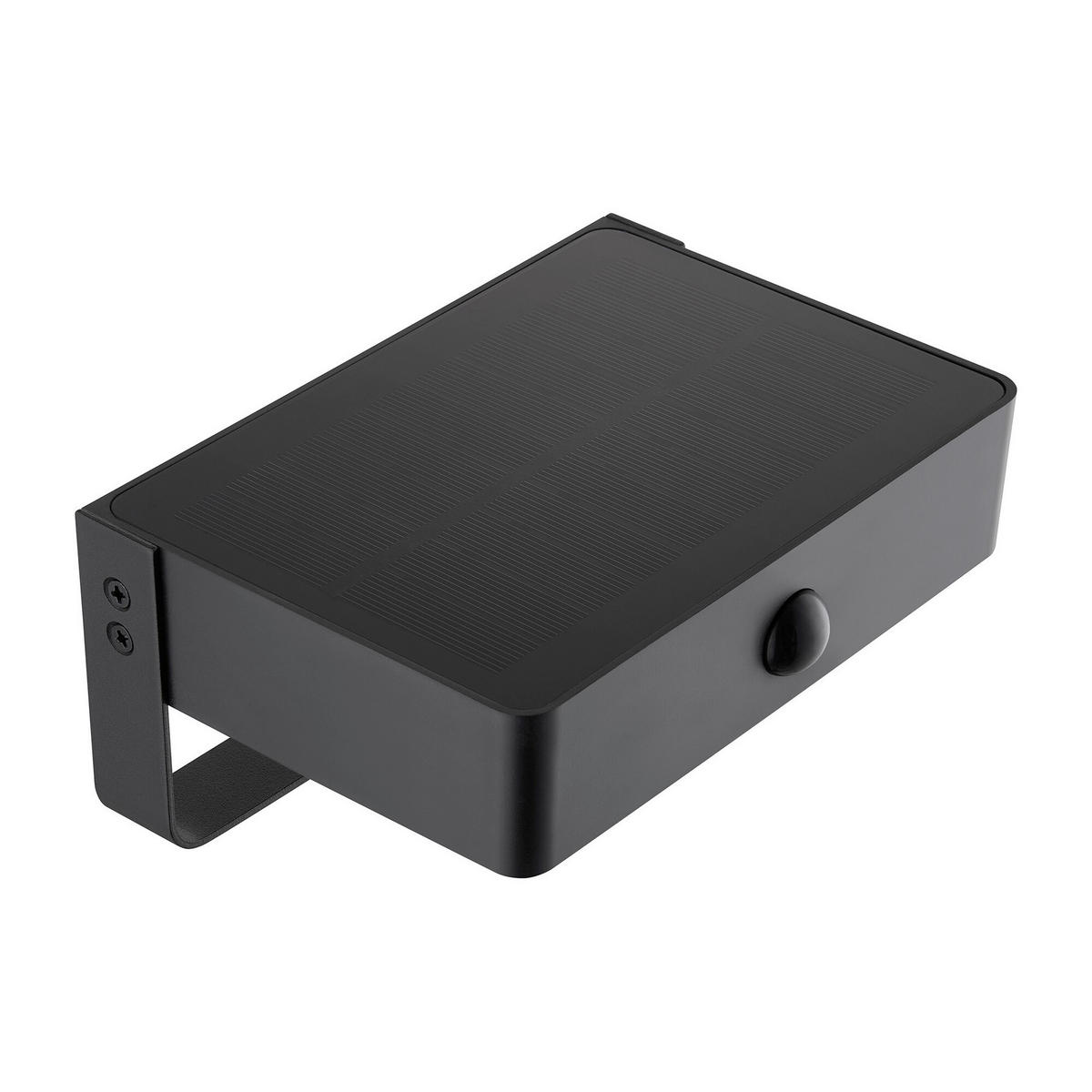 SOLARLEUCHTE 15,6/7,3/11,3 cm   - Schwarz, Design, Metall (15,6/7,3/11,3cm) - Nordlux