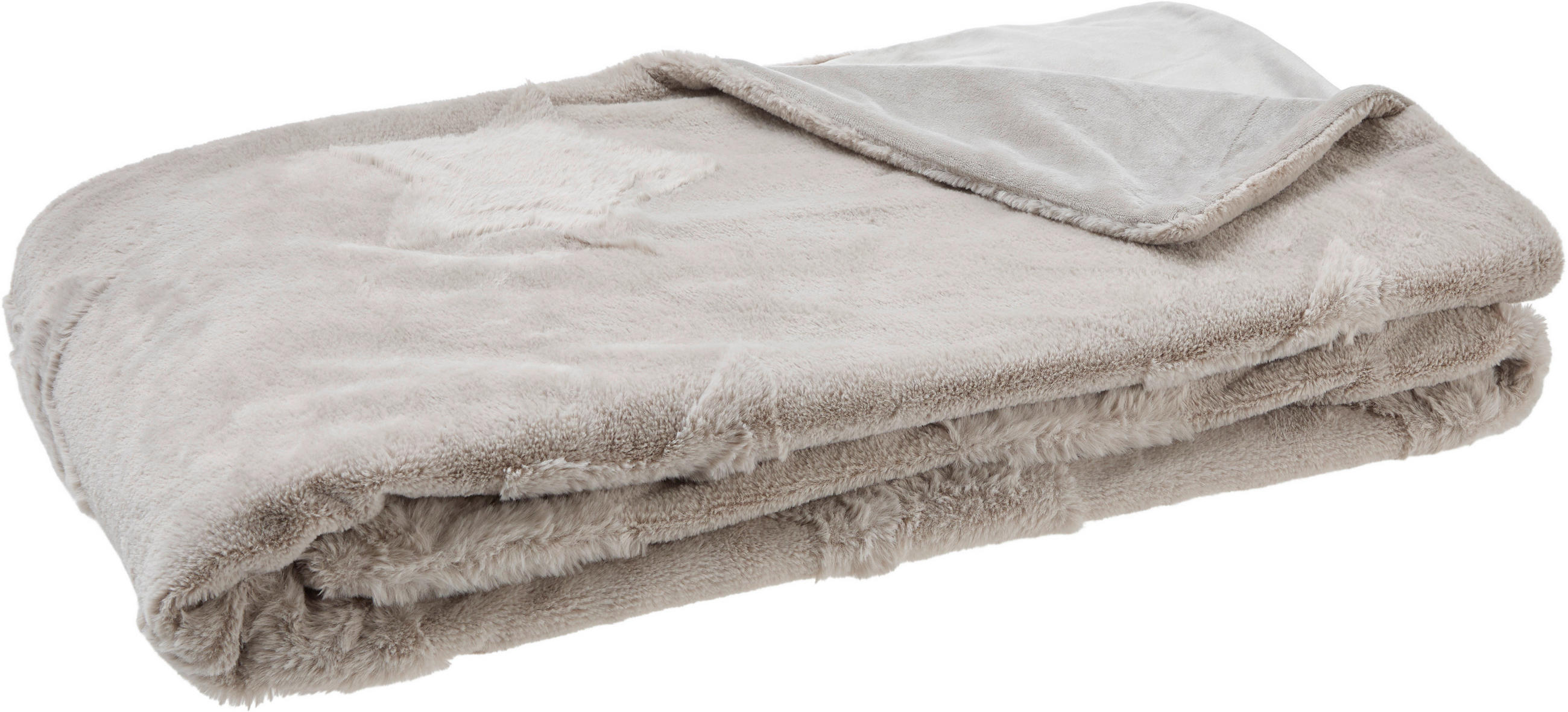 WOHNDECKE 150/200 cm  - Taupe, Textil (150/200cm) - X-Mas
