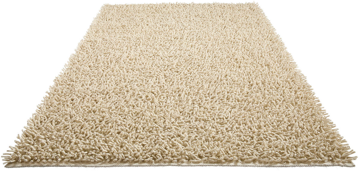 HANDWEBTEPPICH 130/190 cm Creme  - Creme, Basics, Textil (130/190cm) - Linea Natura