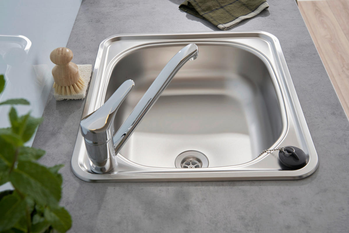 DISKHO 1720DALLAS465X435  - stålfärgad, Basics, metall (46,5/15,5/43,5cm) - Respekta