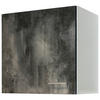 KÜCHENOBERSCHRANK 60/54,8/32 cm  in Weiß, Graubraun  - Graubraun/Alufarben, KONVENTIONELL, Holzwerkstoff/Kunststoff (60/54,8/32cm) - FlexWell