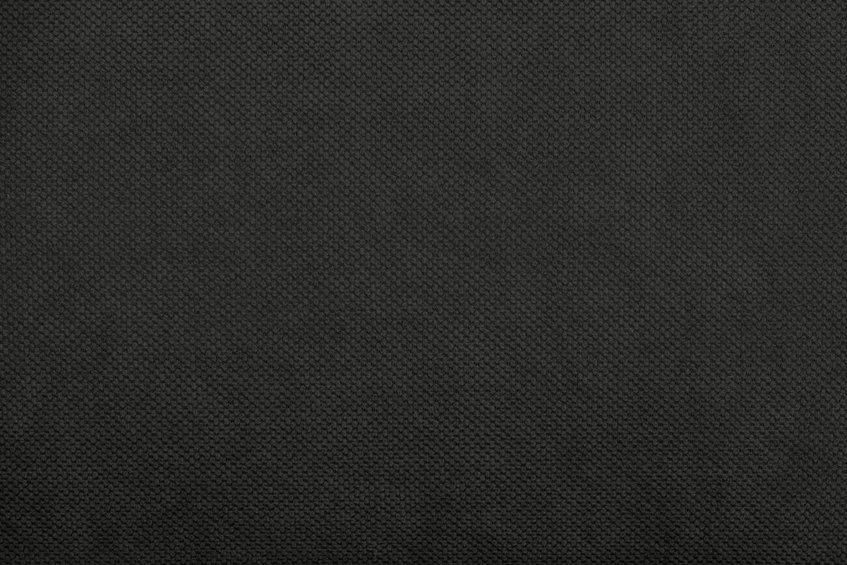 SOFA Mikrofaser Anthrazit  - Anthrazit/Schwarz, Trend, Textil/Metall (185/77/83cm) - P & B