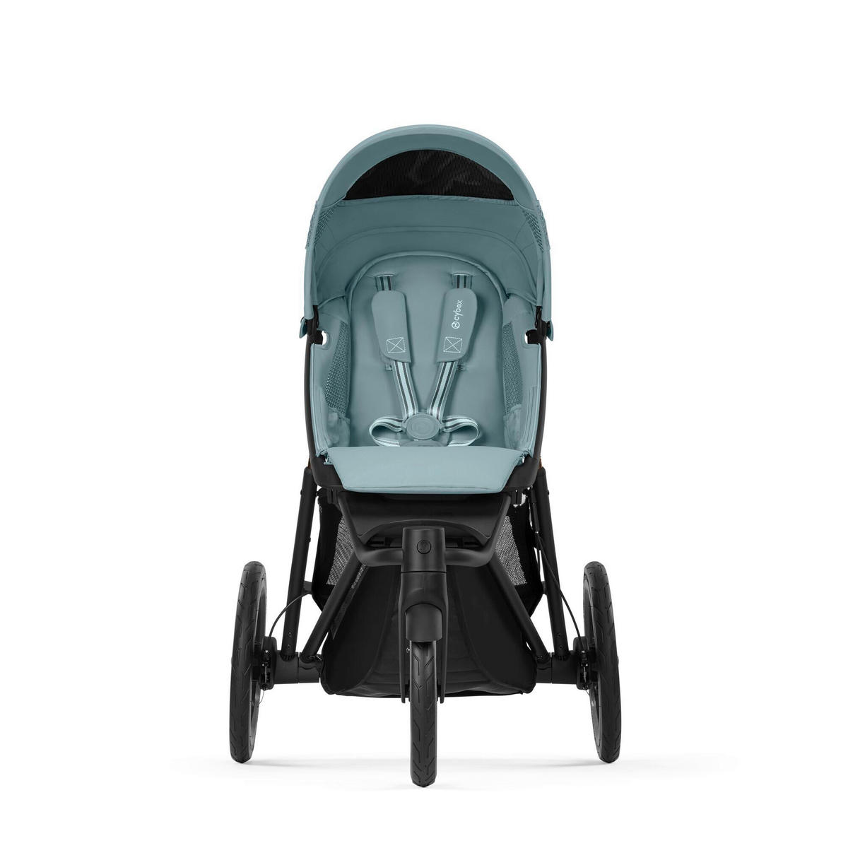 JOGGER Avi Spin  - Pastellblau/Schwarz, LIFESTYLE, Textil (118,5/68,5/113cm) - cybex GOLD