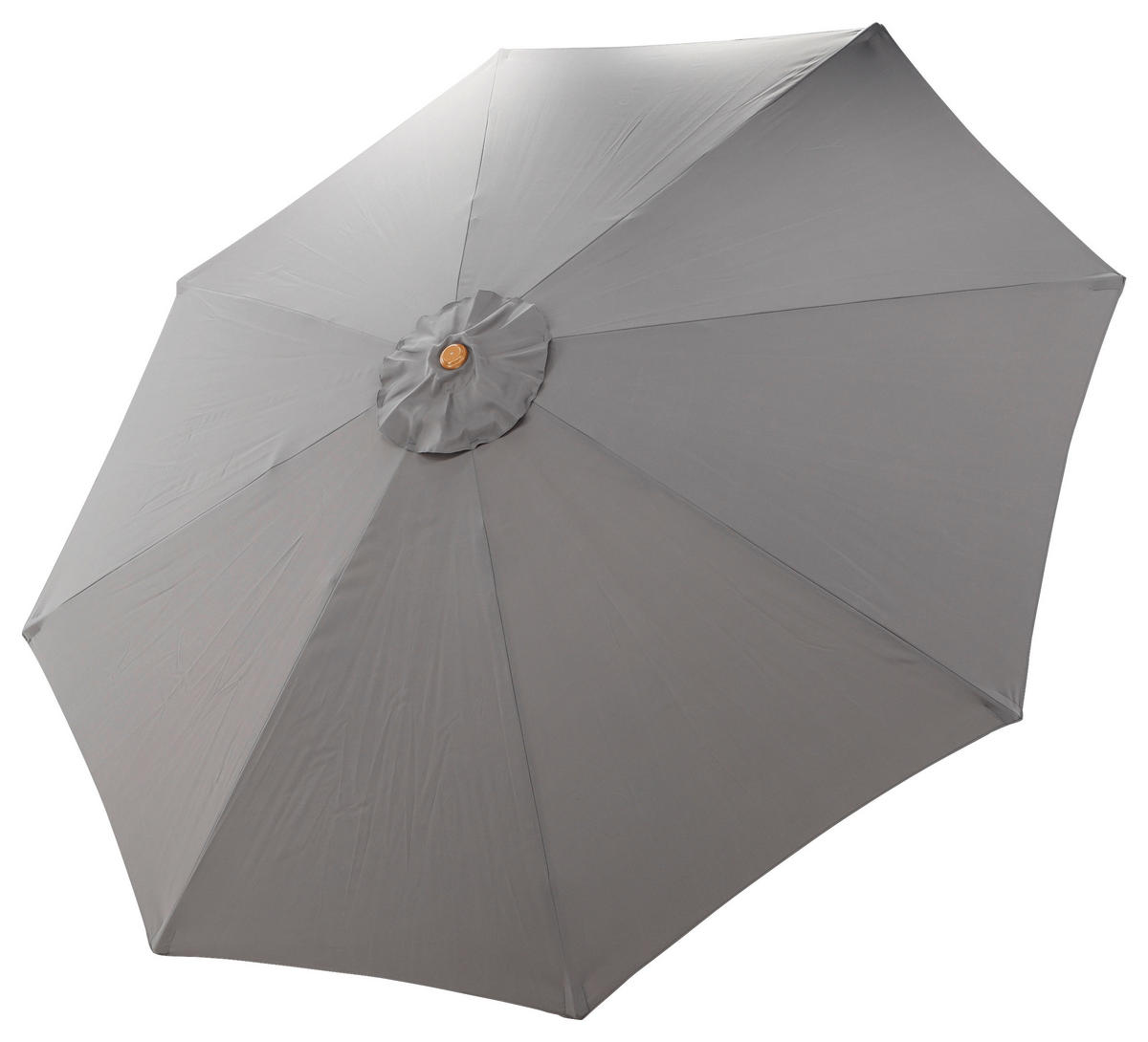 SONNENSCHIRM 300 cm  - Grau, KONVENTIONELL, Holz/Textil (300/244cm) - Gardenson