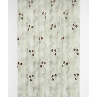 Perdea Tip Plasă  - verde, Basics, textil (305cm)