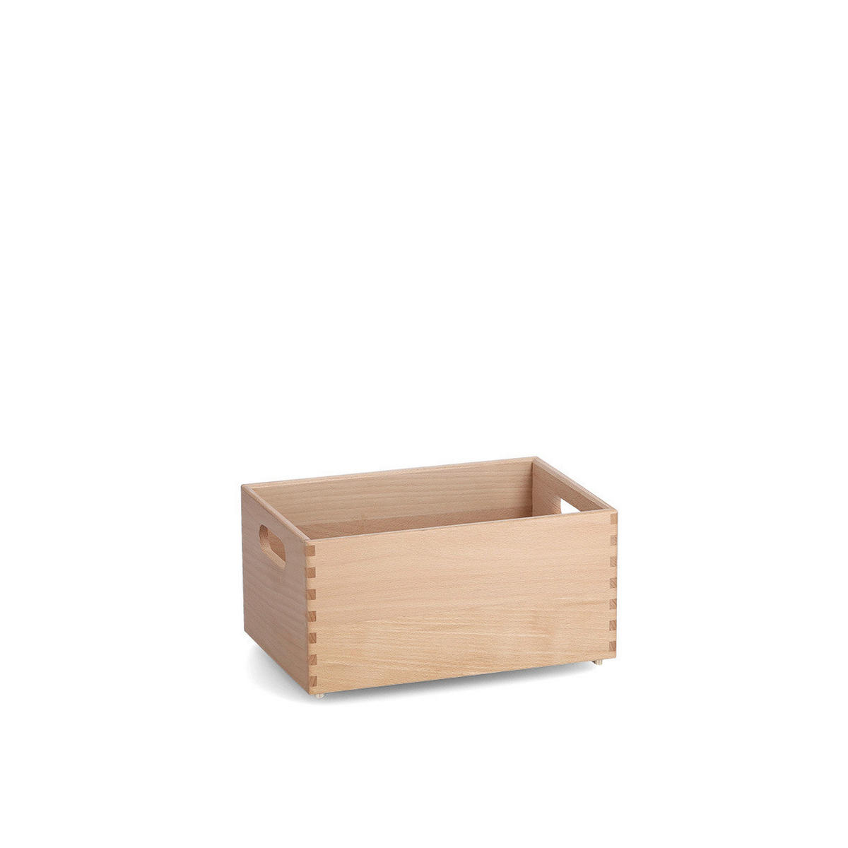 AUFBEWAHRUNGSBOXEN-SET - Naturfarben, Basics, Holz (40/26,5/28cm) - Zeller Present