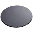 PLATZTELLER 30 cm - Schieferfarben, KONVENTIONELL, Stein (30cm) - Ambia Home