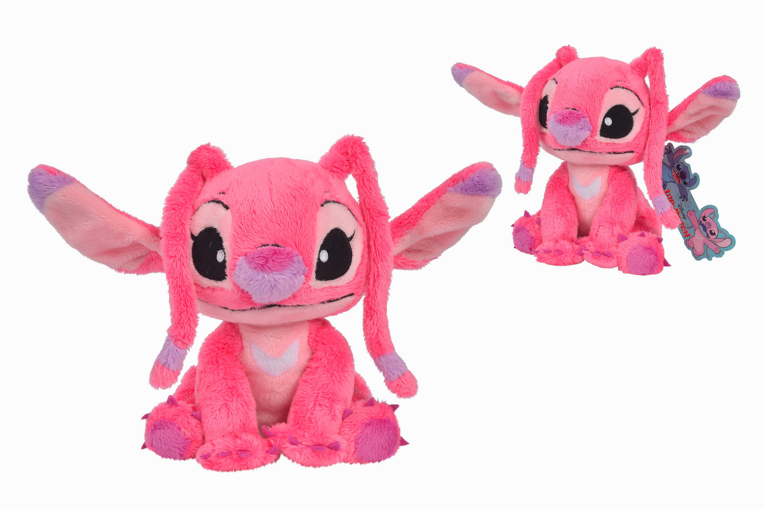 PLÜSCHTIER Lilo und Stitch  - Pink/Multicolor, Basics, Kunststoff (15/23/25cm) - Disney