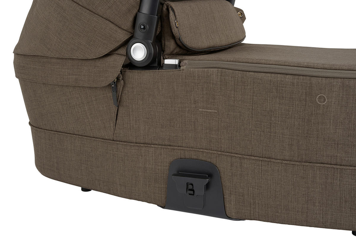 LIEGEWANNE Mixx Next  - Grauweiß/Graugrün, Basics, Kunststoff (43/63/90cm) - Nuna