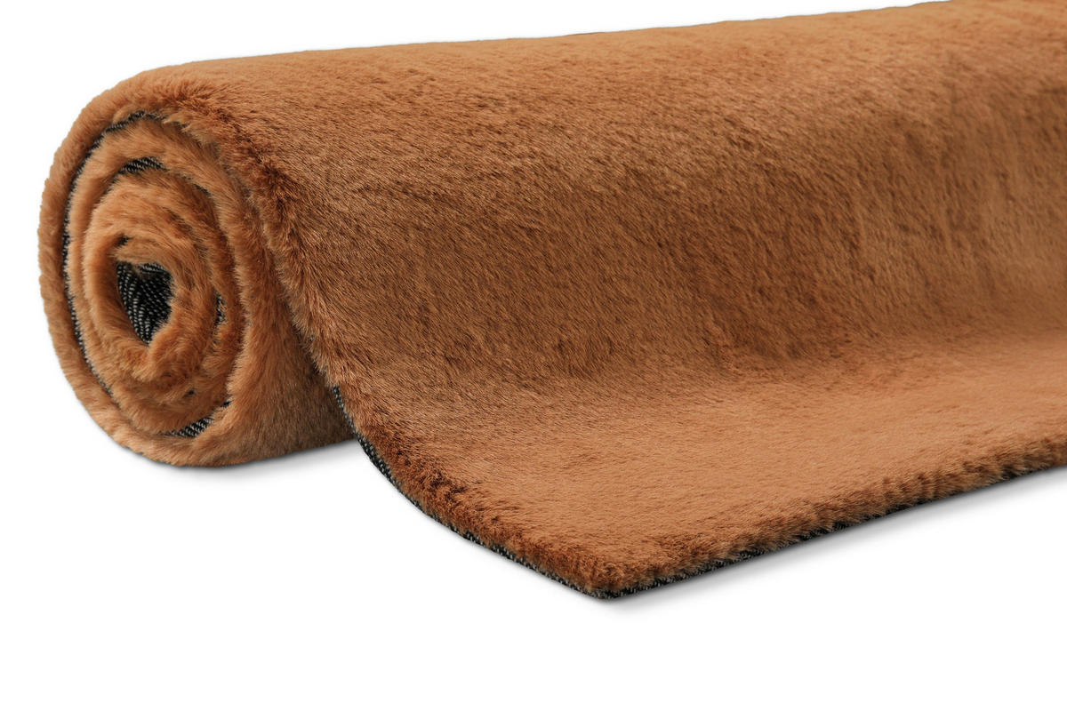 HOCHFLORTEPPICH 70/140 cm ESP-4377-09 Kupferfarben  - Kupferfarben, KONVENTIONELL, Textil (70/140cm) - Esprit