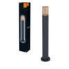WEGELEUCHTE Endura Classic Pipe  - Anthrazit/Bernsteinfarben, Basics, Glas/Metall (13,5/80cm) - Ledvance