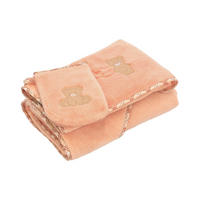 FROTTIERSET Teddy Bear Set Orange 3-teilig  - Orange, Trend, Textil - Vossen