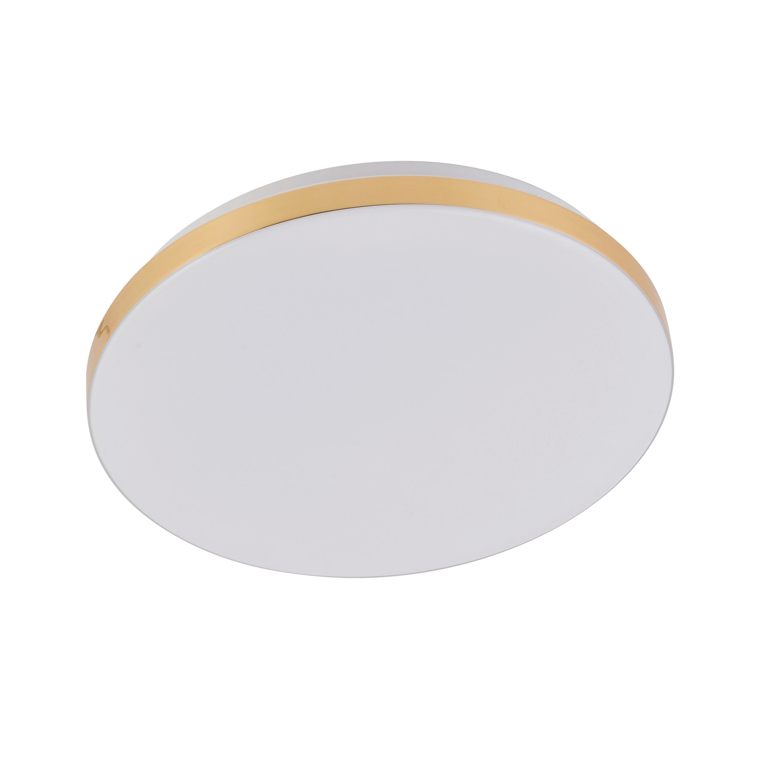 LED-DECKENLEUCHTE Babilon  6.5/38/38 cm  - Goldfarben, Design, Kunststoff (6.5/38/38cm)