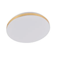 LED-DECKENLEUCHTE Babilon  6.5/38/38 cm  - Goldfarben, Design, Kunststoff (6.5/38/38cm)