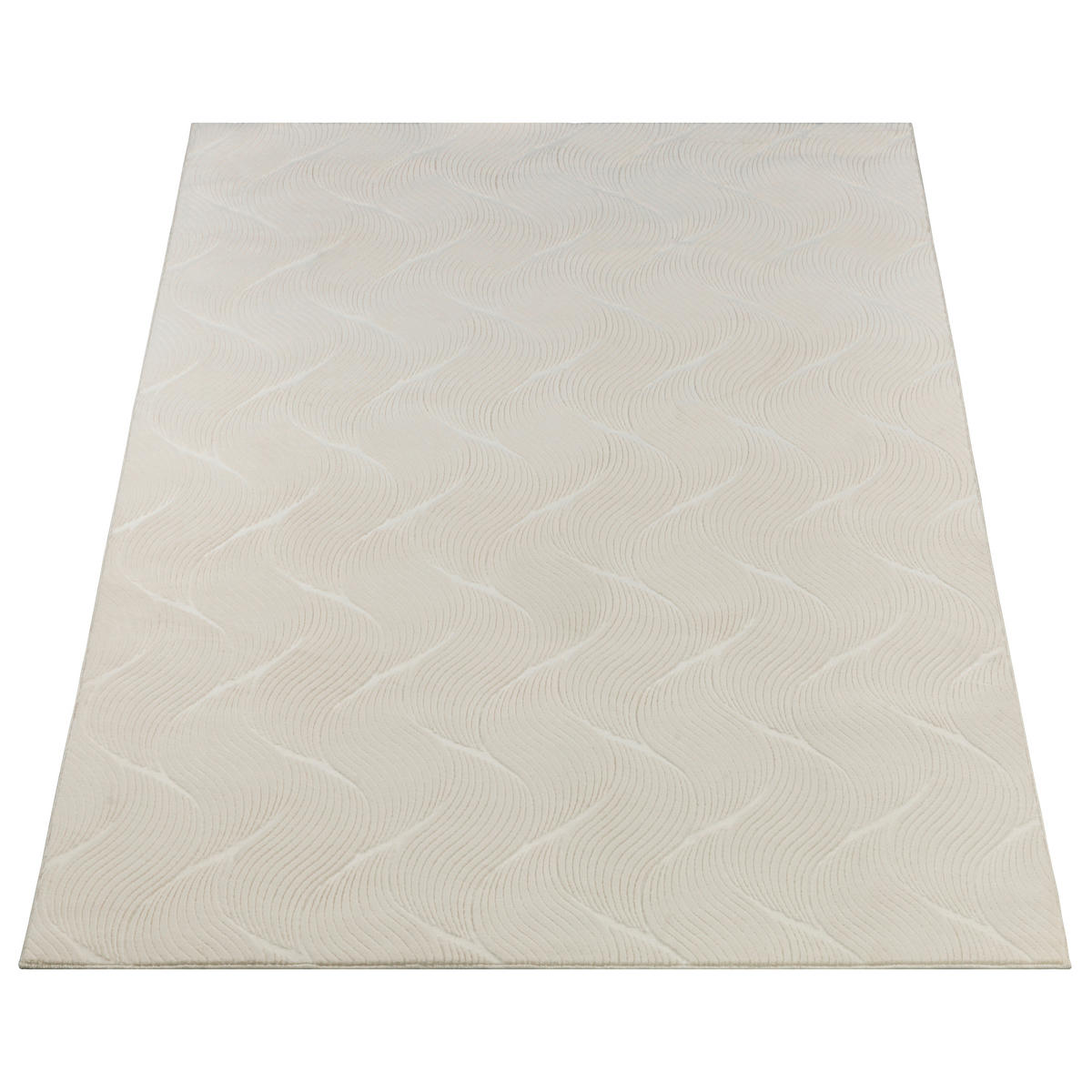 WEBTEPPICH 80/150 cm Stilo Creme  - Creme, KONVENTIONELL, Textil (80/150cm)