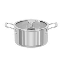 HRNEC NA POLÉVKU, nerezová ocel, 20/11 cm - barvy nerez oceli, Basics, kov (20/11cm)