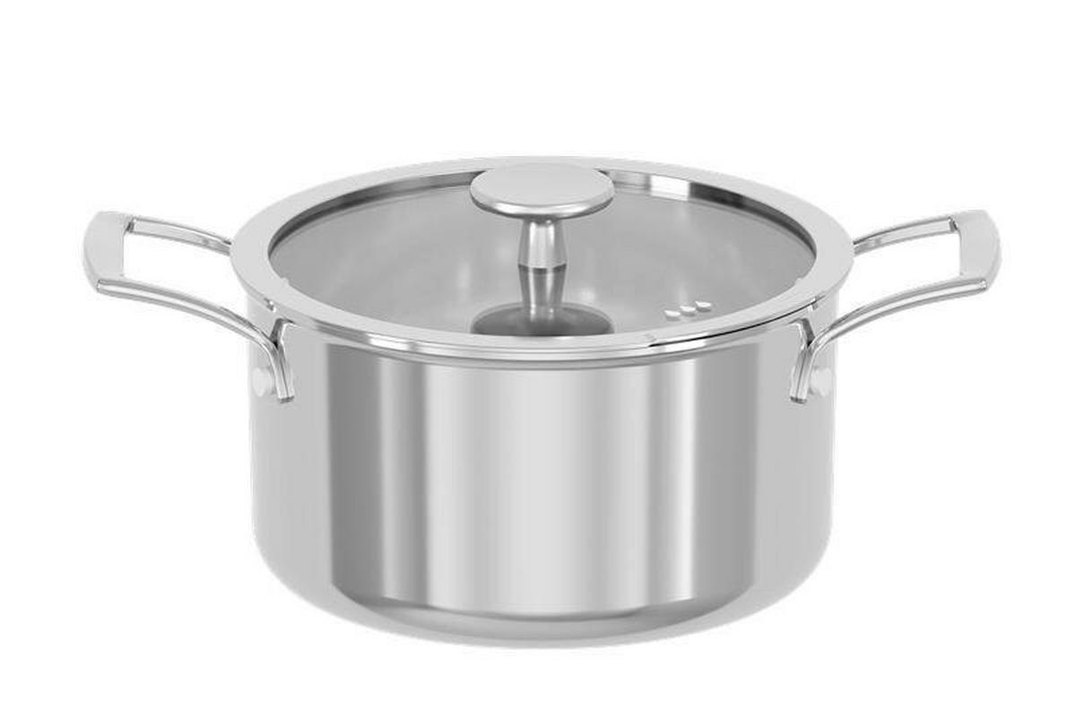 HRNEC NA POLÉVKU, nerezová ocel, 20/11 cm - barvy nerez oceli, Basics, kov (20/11cm)