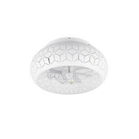 DECKENVENTILATOR  50/22 cm    - Weiss/Transparent, Lifestyle, Kunststoff/Metall (50/22cm)