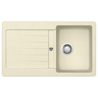 SPÜLE AUSTIN86X50V  - Creme, Design, Stein (86/21/50cm) - Respekta