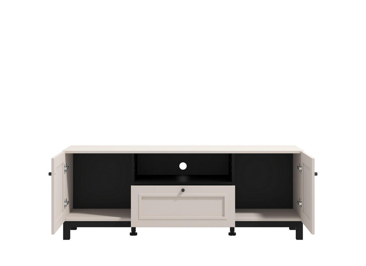 TV-ELEM 154/57/42 cm  - kasmír, Basics, faalapú anyag (154/57/42cm) - Ti'me