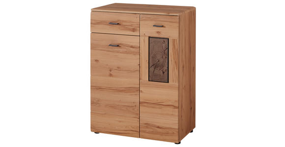 SCHUHSCHRANK  in 76/104/40 cm  - Buchefarben/Graphitfarben, KONVENTIONELL, Holzwerkstoff/Kunststoff (76/104/40cm) - Voleo