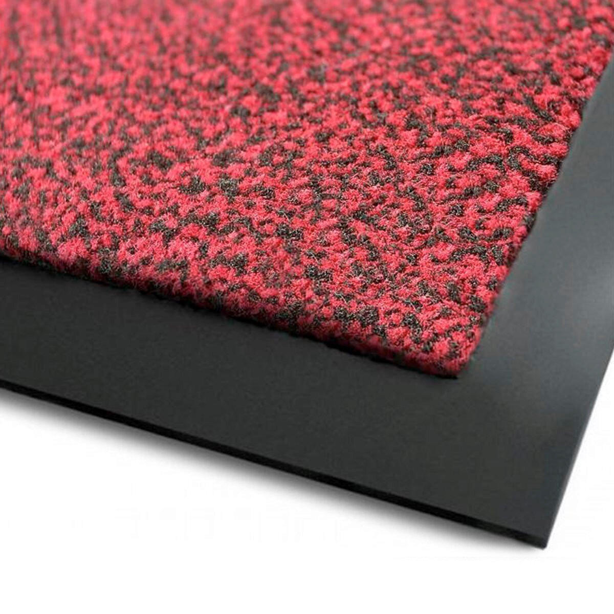 SCHMUTZFANGMATTE  60/90 cm  Rot  - Rot, KONVENTIONELL, Kunststoff (60/90cm) - Floordirekt