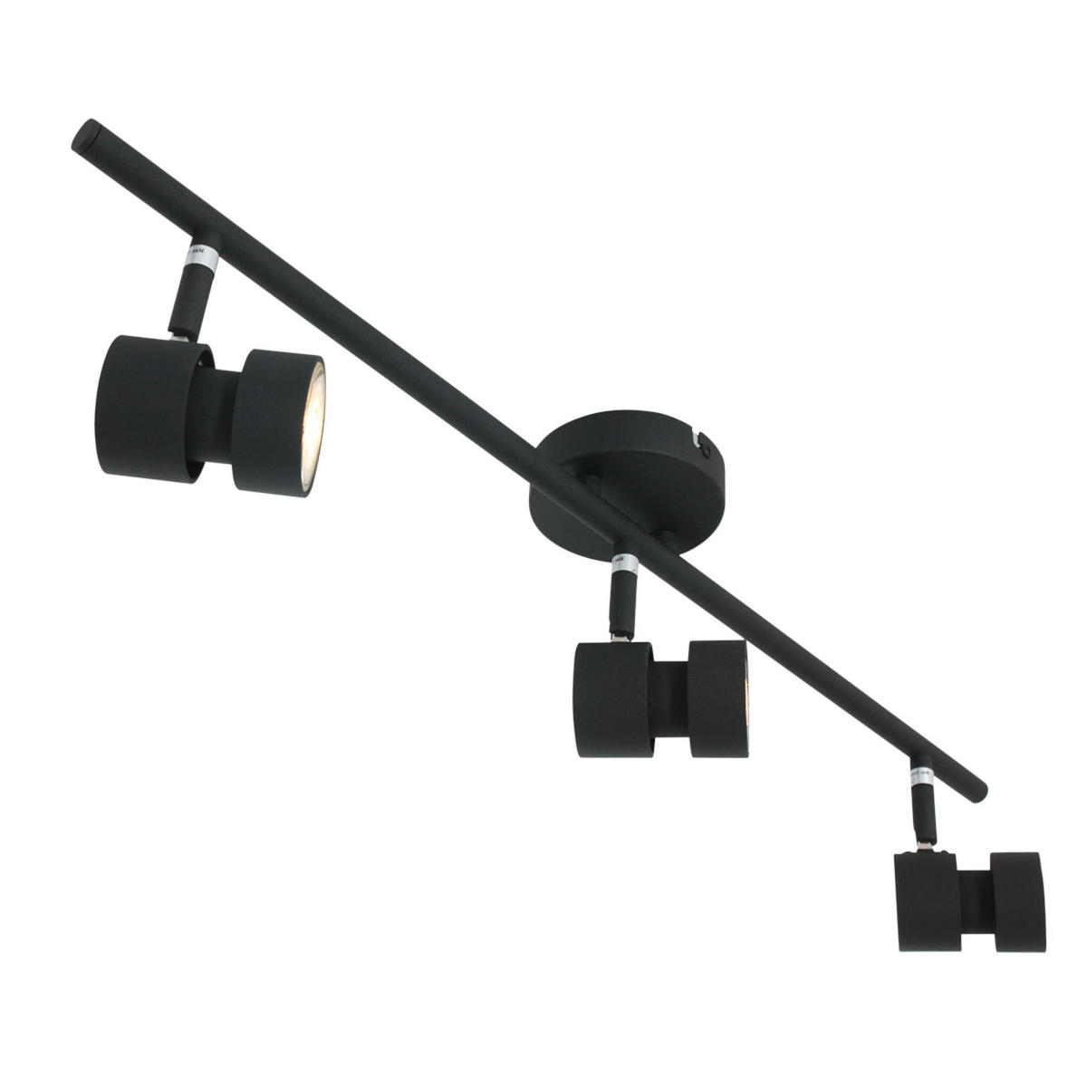 DECKENLEUCHTE 12/12/12 cm   - Silberfarben, Trend, Metall (12/12/12cm)