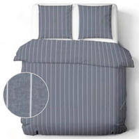 POVLEČENÍ satén šedomodrá 140/200 cm - šedomodrá, Basics, textil (140/200cm) - MISTRAL