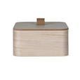 DEKOBOX    16/16/8 cm  - Naturfarben, Natur, Holz (16/16/8cm) - Ambia Home