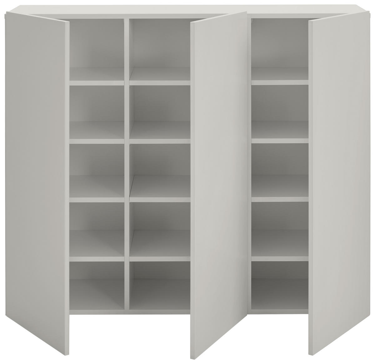 HÄNGESCHUHSCHRANK Kaschmir  - Kaschmir, Design, Holzwerkstoff (120/100/34cm) - Hom`in