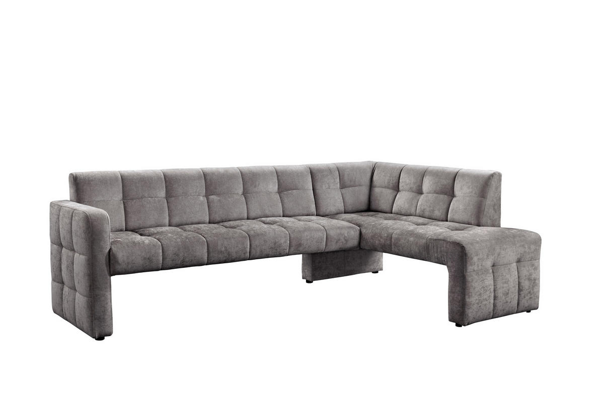UGAONA KLUPA  kapućino   - kapućino/crna, Moderno, drvo/tekstil (245/157cm) - Livetastic
