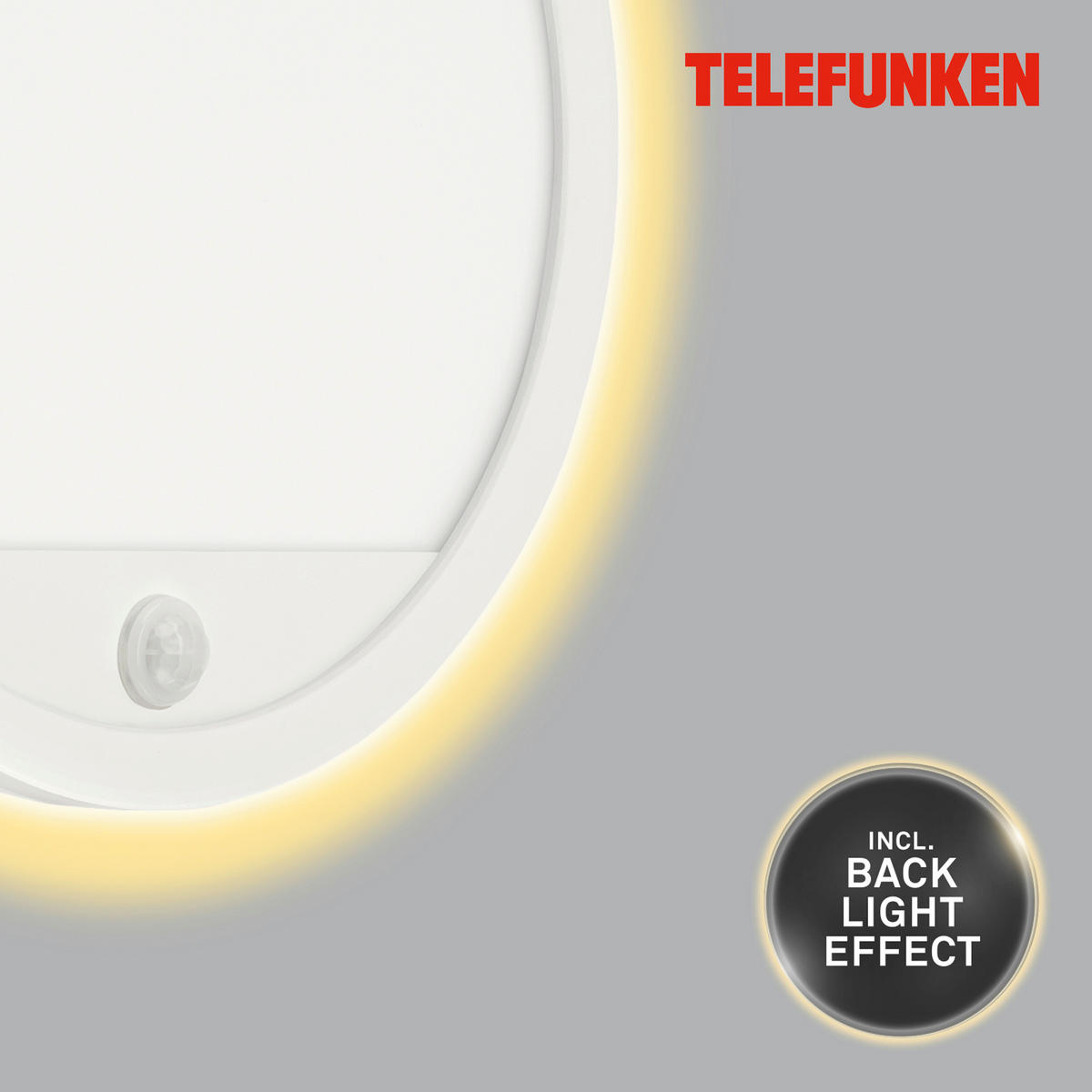 ZIDNA SVJETILJKA VANJSKA  - bijela, Basics, plastika (28/4,5cm)