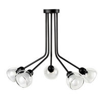 DECKENLEUCHTE 55/45 cm   - Schwarz, Basics, Metall (55/45cm)