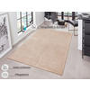 WEBTEPPICH 80/150/150 cm Pure Creme, Taupe  - Taupe/Creme, Basics, Kunststoff (80/150/150cm) - Hanse Home