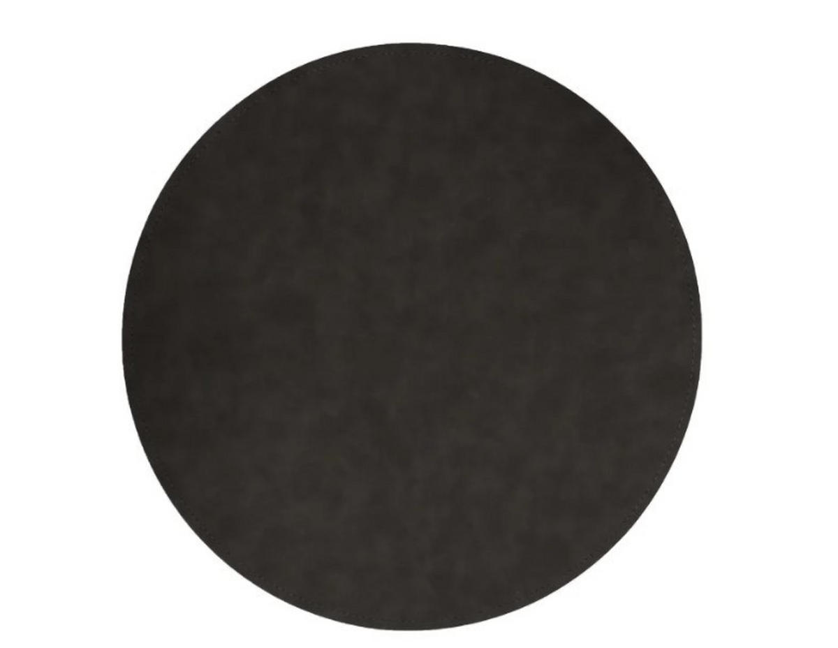 BORDSTABLETT textil läderimitation svart 38 cm  - svart, Basics, textil (38cm)