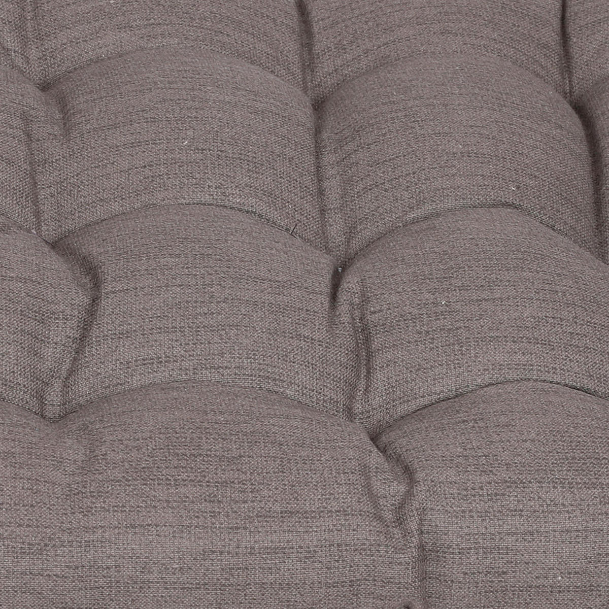 GARTENSITZKISSEN in Braun 40/40 cm  - Braun, Design, Textil (40/40cm)