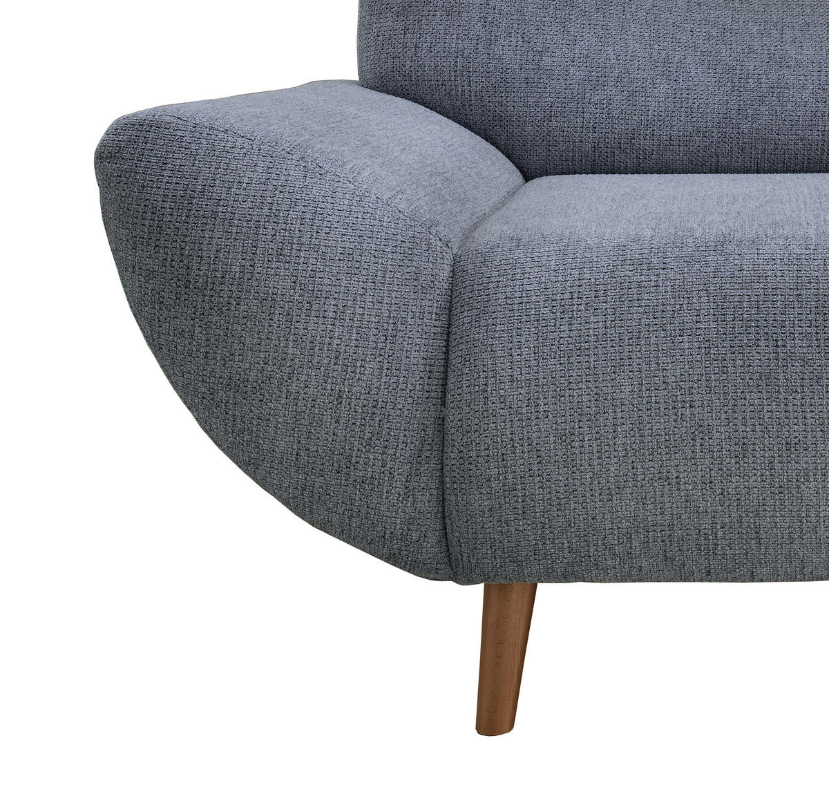 SESSEL Chenille Hellblau  - Wildeiche/Hellblau, Modern, Holz/Textil (111/81/90cm) - MID.YOU