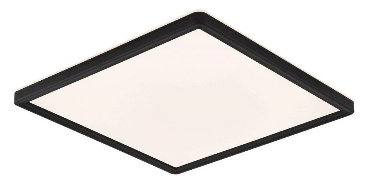 LED PLAFONJERA ZA KUPATILA - bela/opal, Osnovno, plastika (29,4/29,4/2,5cm)